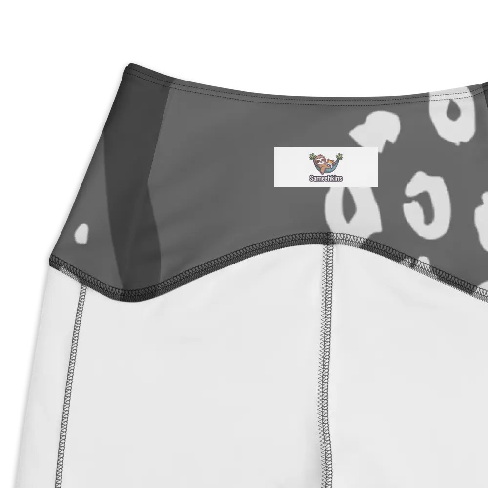 Grey Organic Flow All-Over Leggings product image (3)