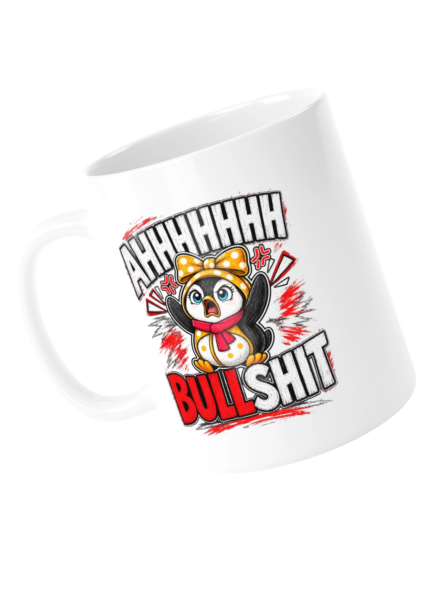 AHHHHHH Bullshit Lulu White Mug product image (11)
