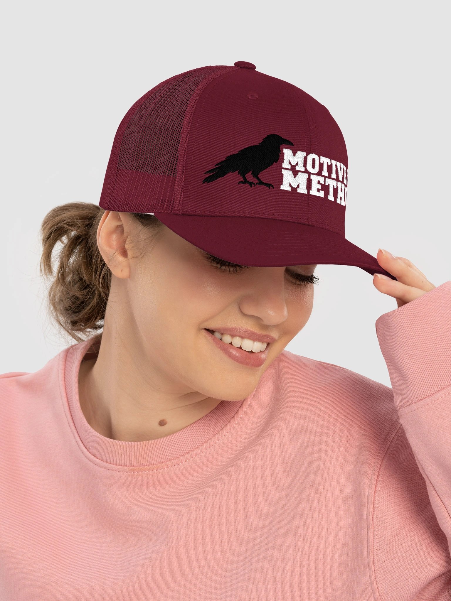 Motive & Method Raven Trucker Hat product image (5)