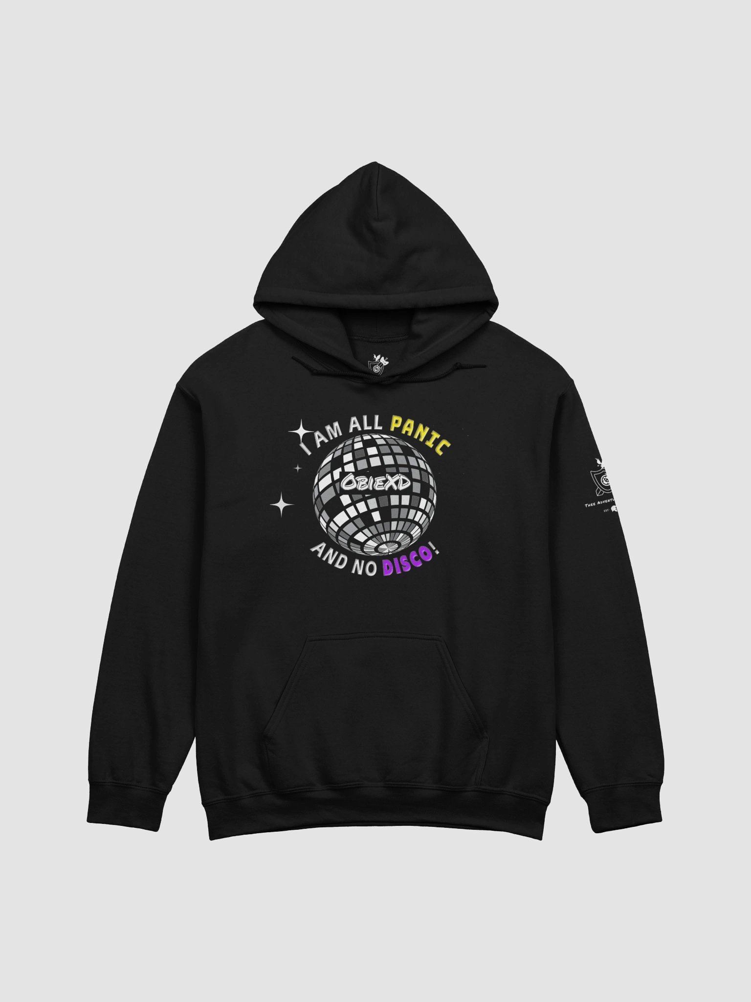 All Panic and No Disco Hoodie - ObieXD product image (1)