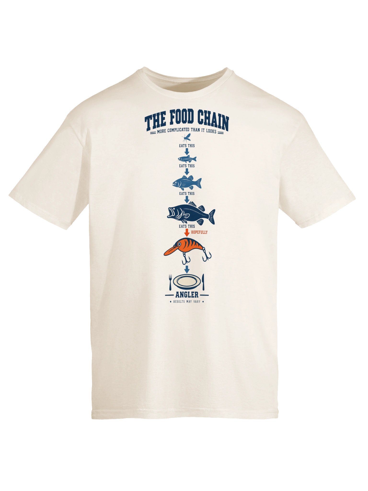 The Angler Food Chain T-Shirt product image (5)