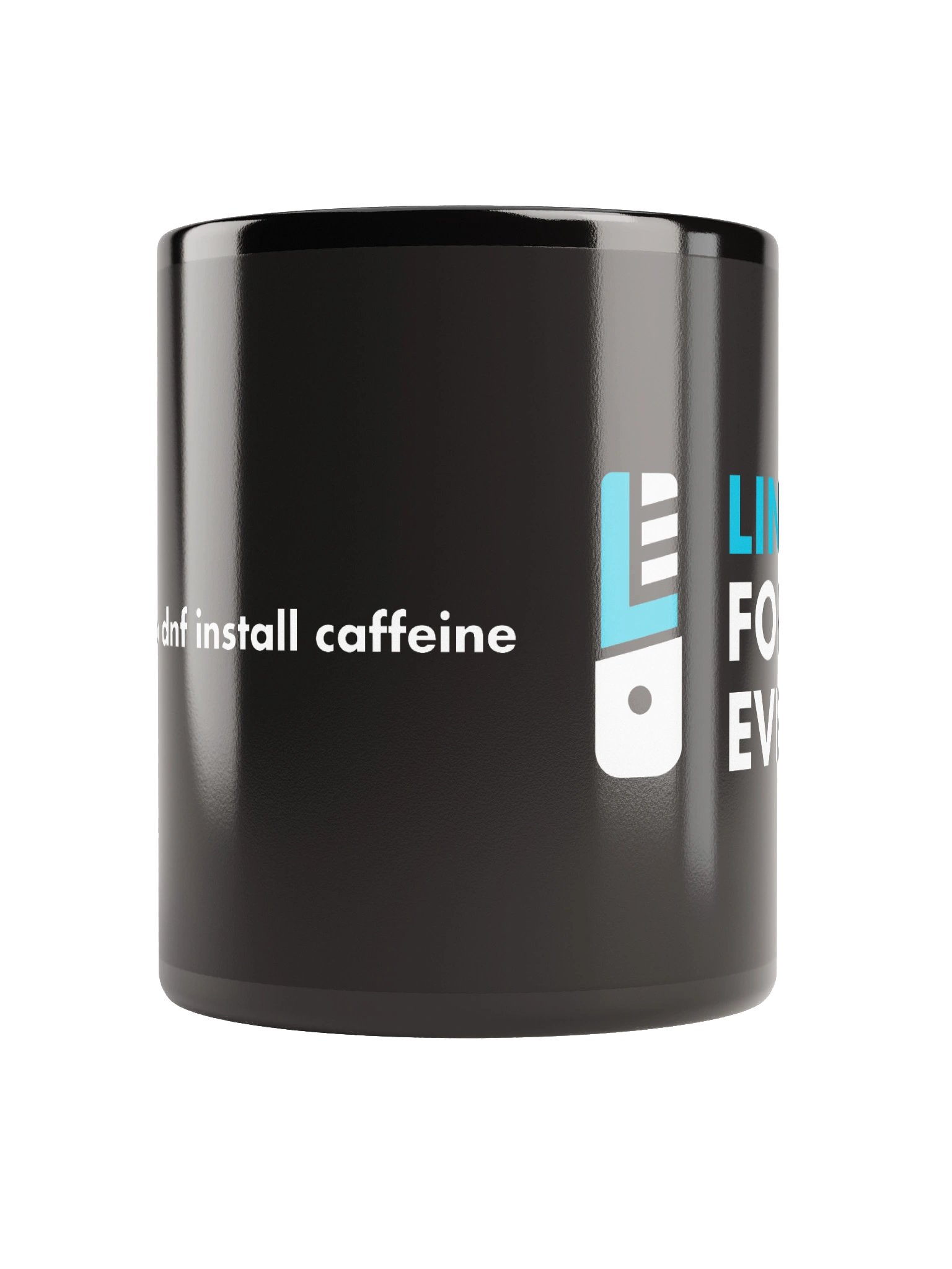 L4E Classic Mug: Aqua Dark Mode v2 product image (5)