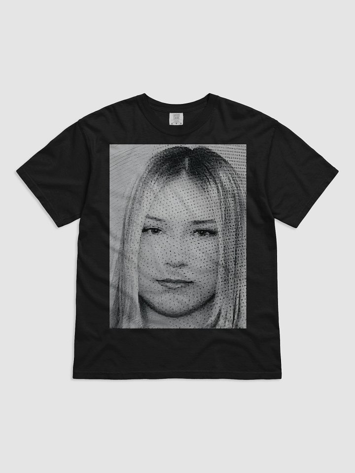 mugshot - blk/wht tee product image (1)