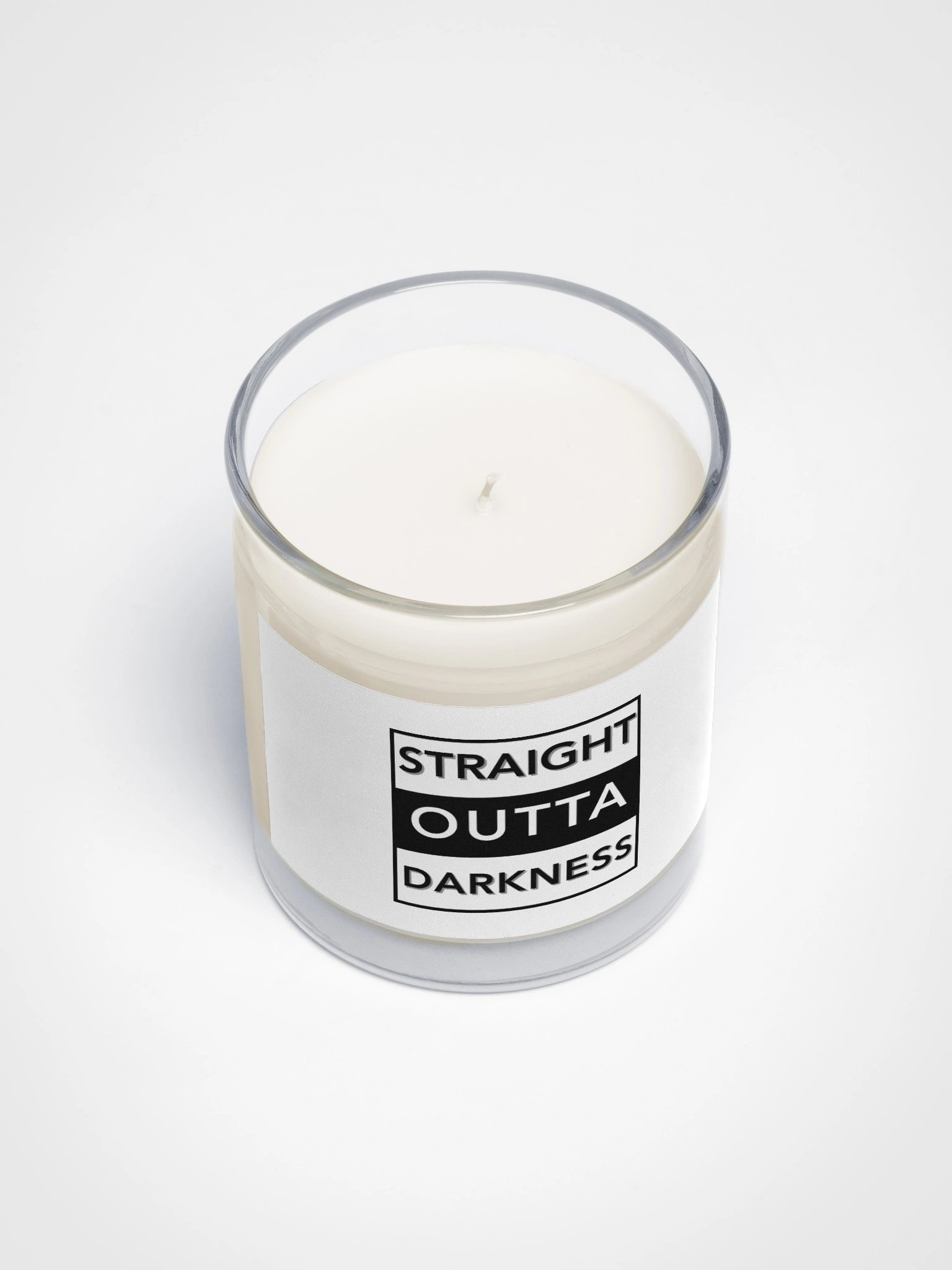 "Straight Outta Darkness" Soy Wax Candle product image (3)