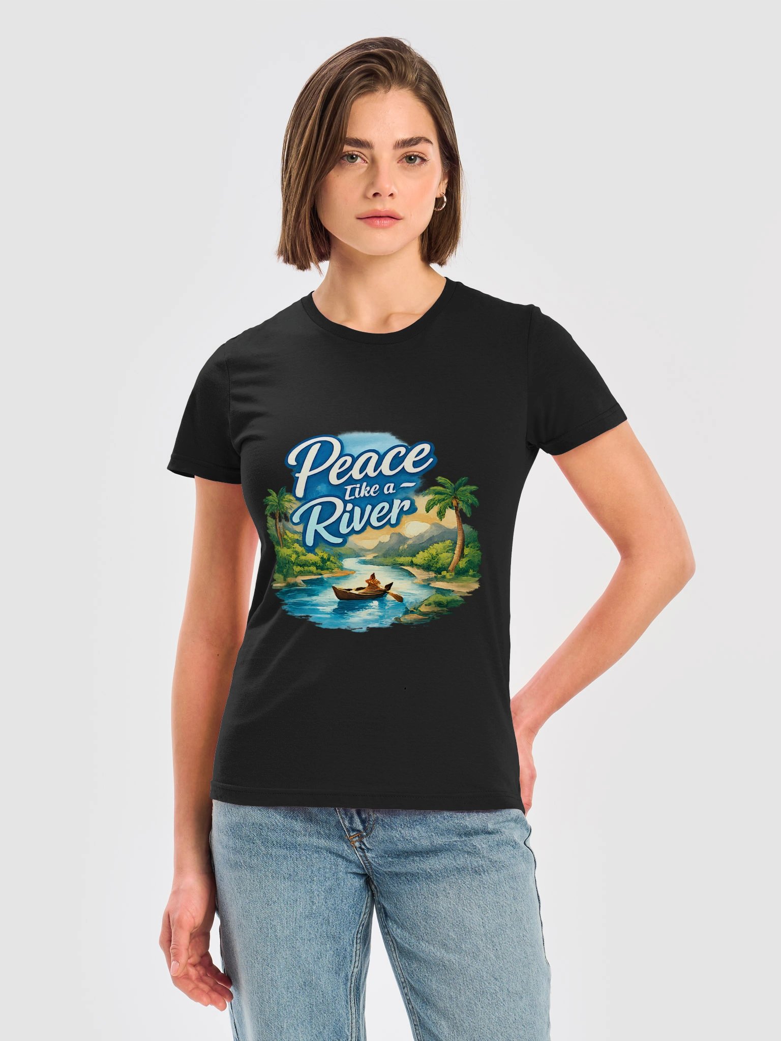 Peace Like a River Tropical Women’s T-Shirt product image (5)