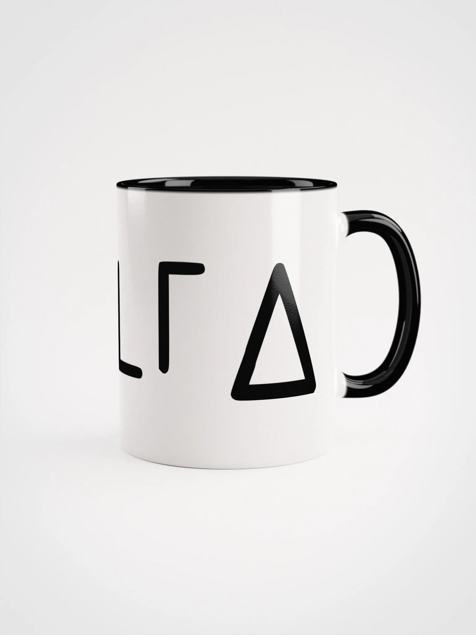 DELTA Mug Text Blk/WB product image (4)