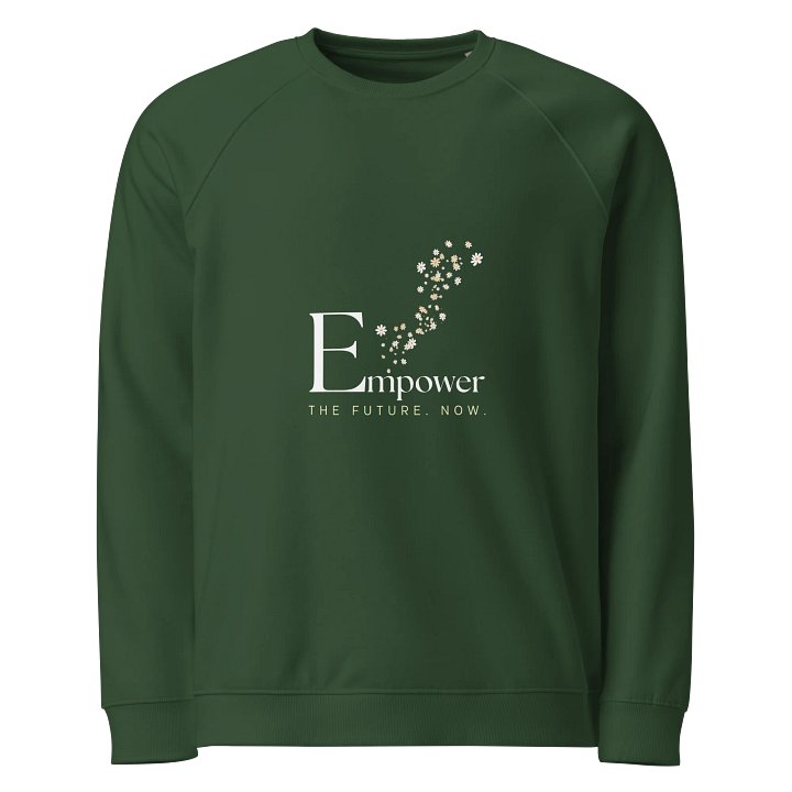 Women's Organic Raglan Sweatshirt ORFB0137 product image (1)