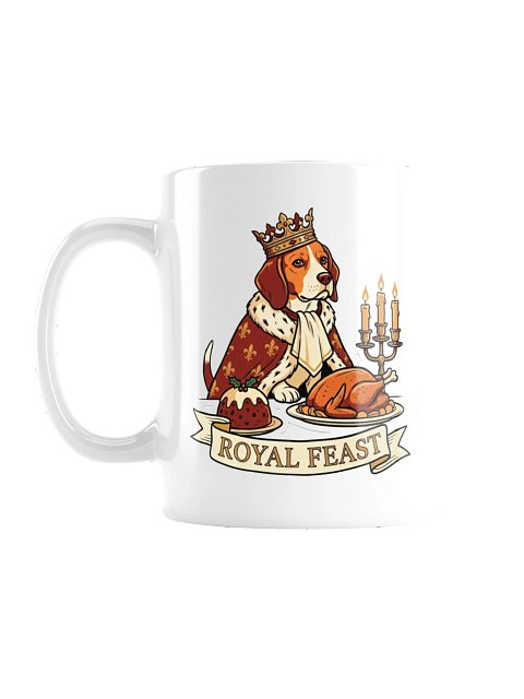 Royal Feast Beagle Mug