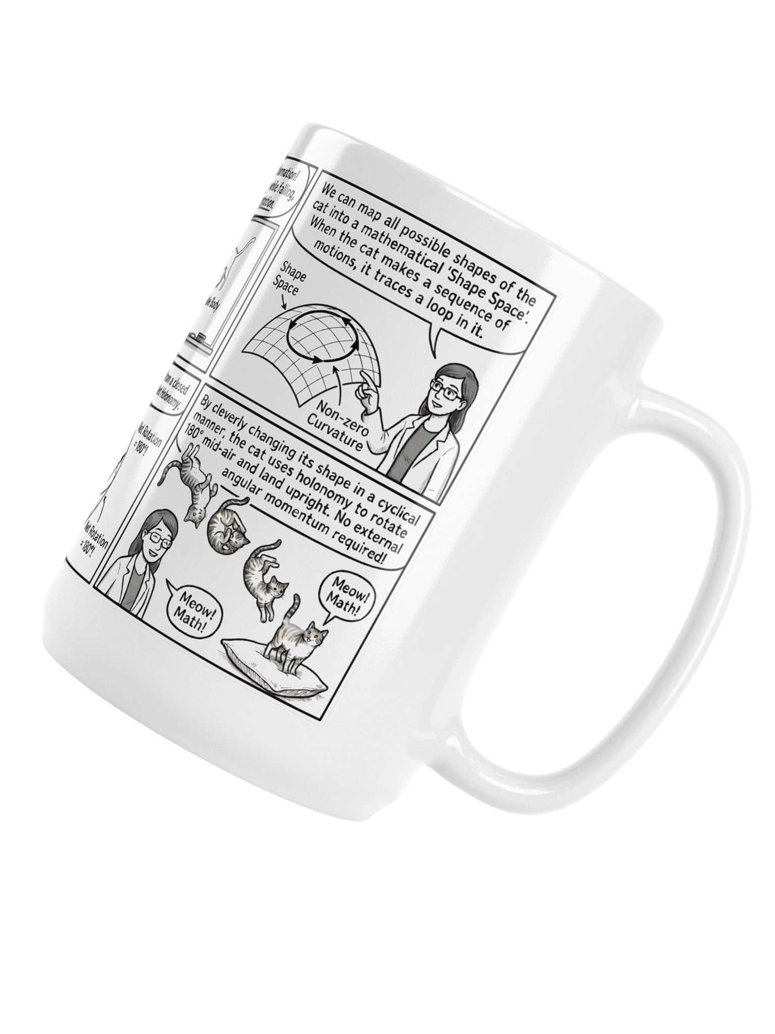 Meow! Math Cat-Righting Comic Mug product image (6)