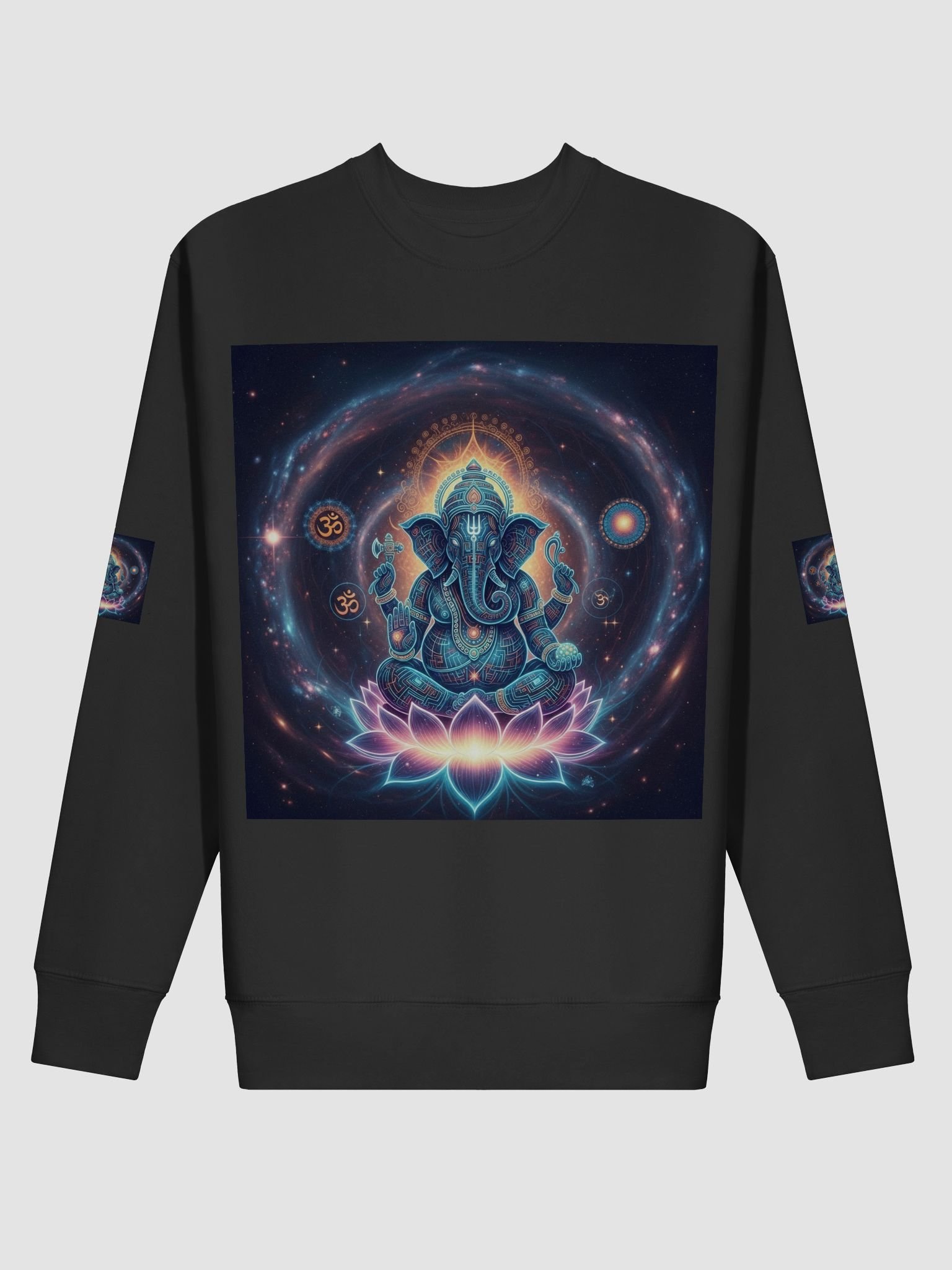 Cosmic Ganesha – Psychedelic Sacred Geometry Art product image (2)