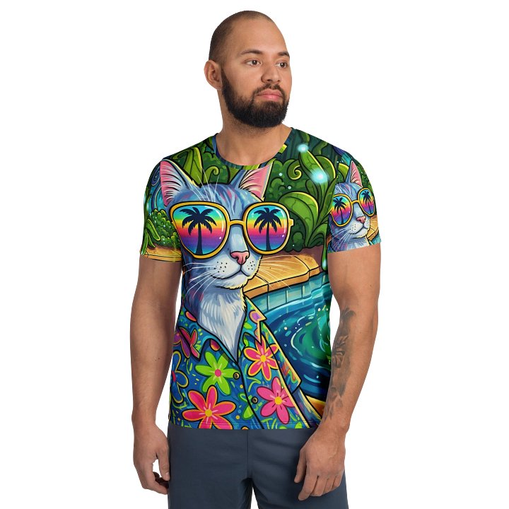 Team Spirit All-Over Athletic Tee product image (1)