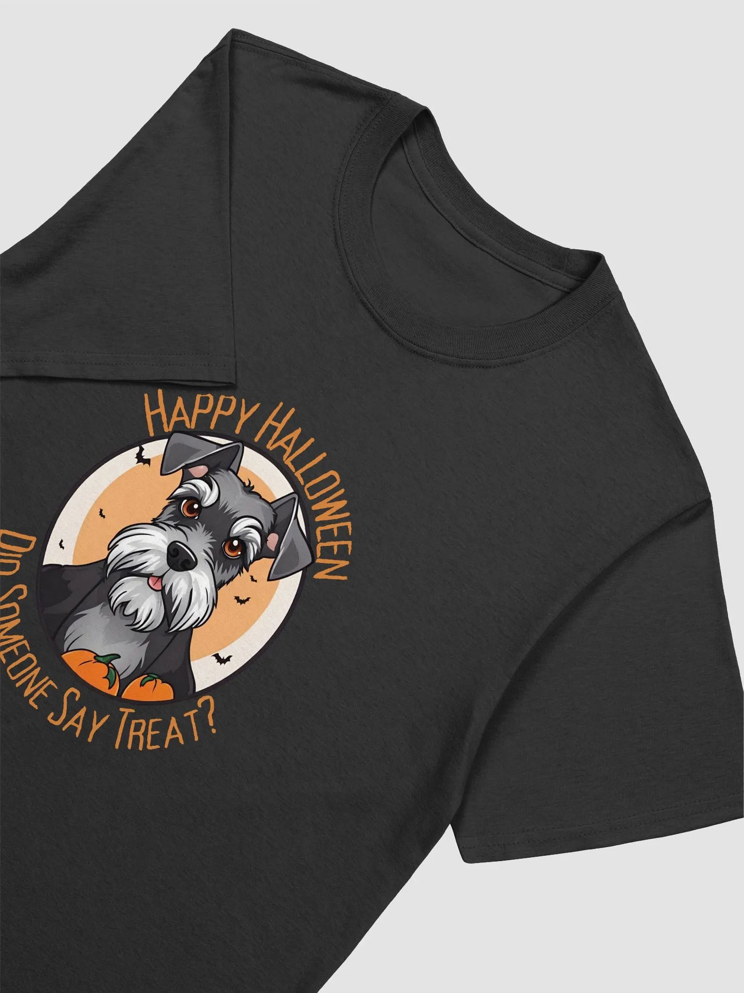 Happy Halloween Schnauzer T-Shirt product image (11)