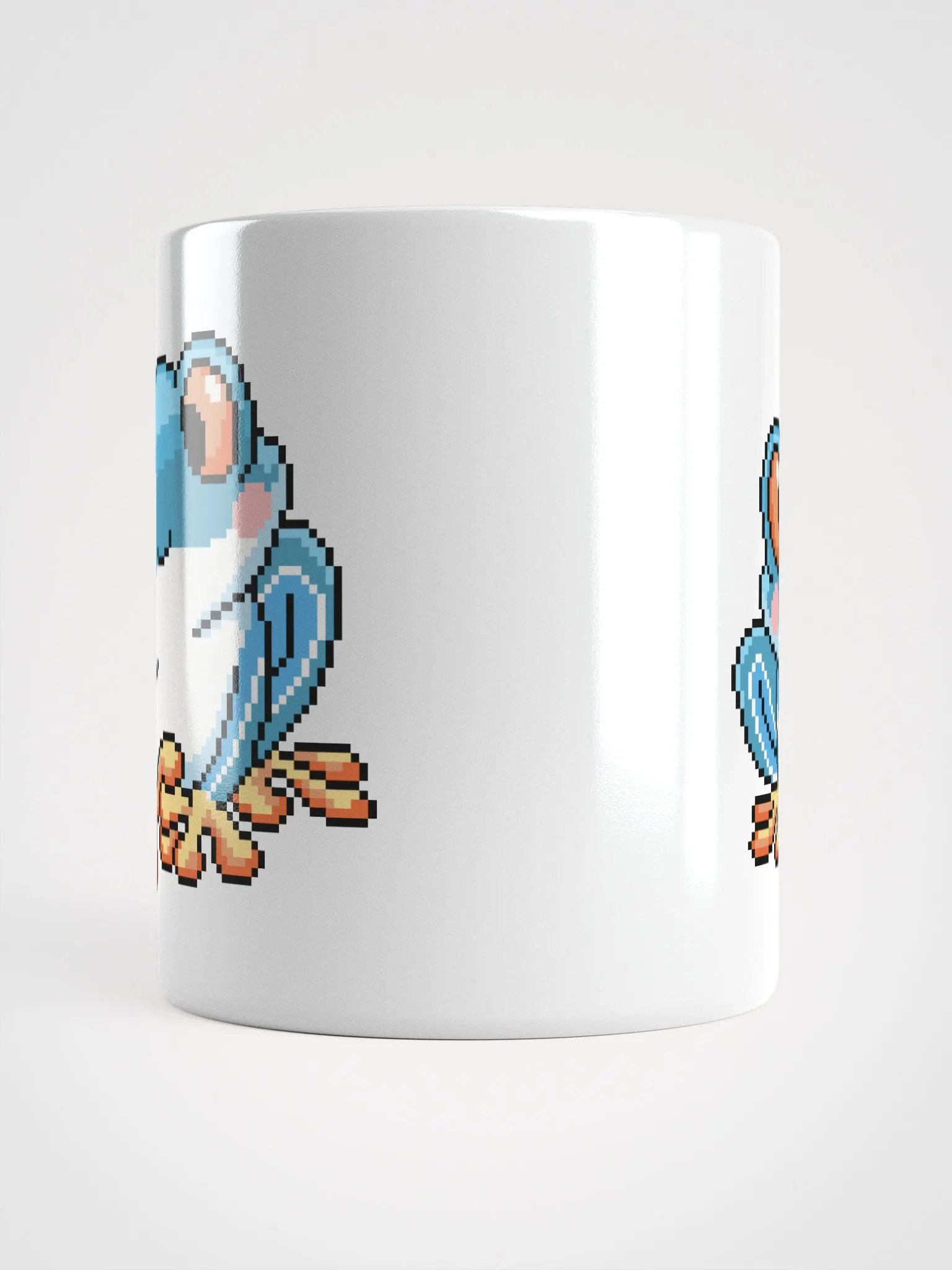 Light Blue Rip the Frog White Glossy Mug product image (6)