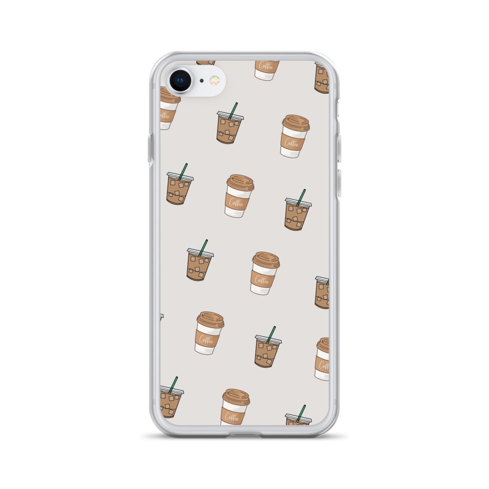Morning Brew Coffee Clear iPhone Case product image (28)