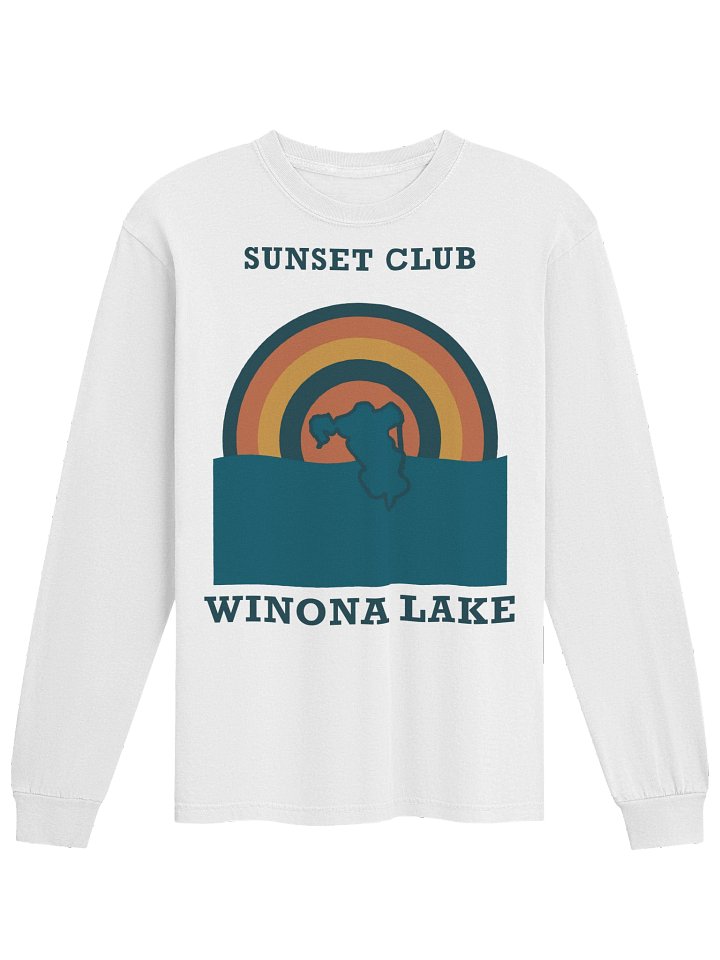 Sunset Club Comfort Colors Long Sleeve — Sunwashed