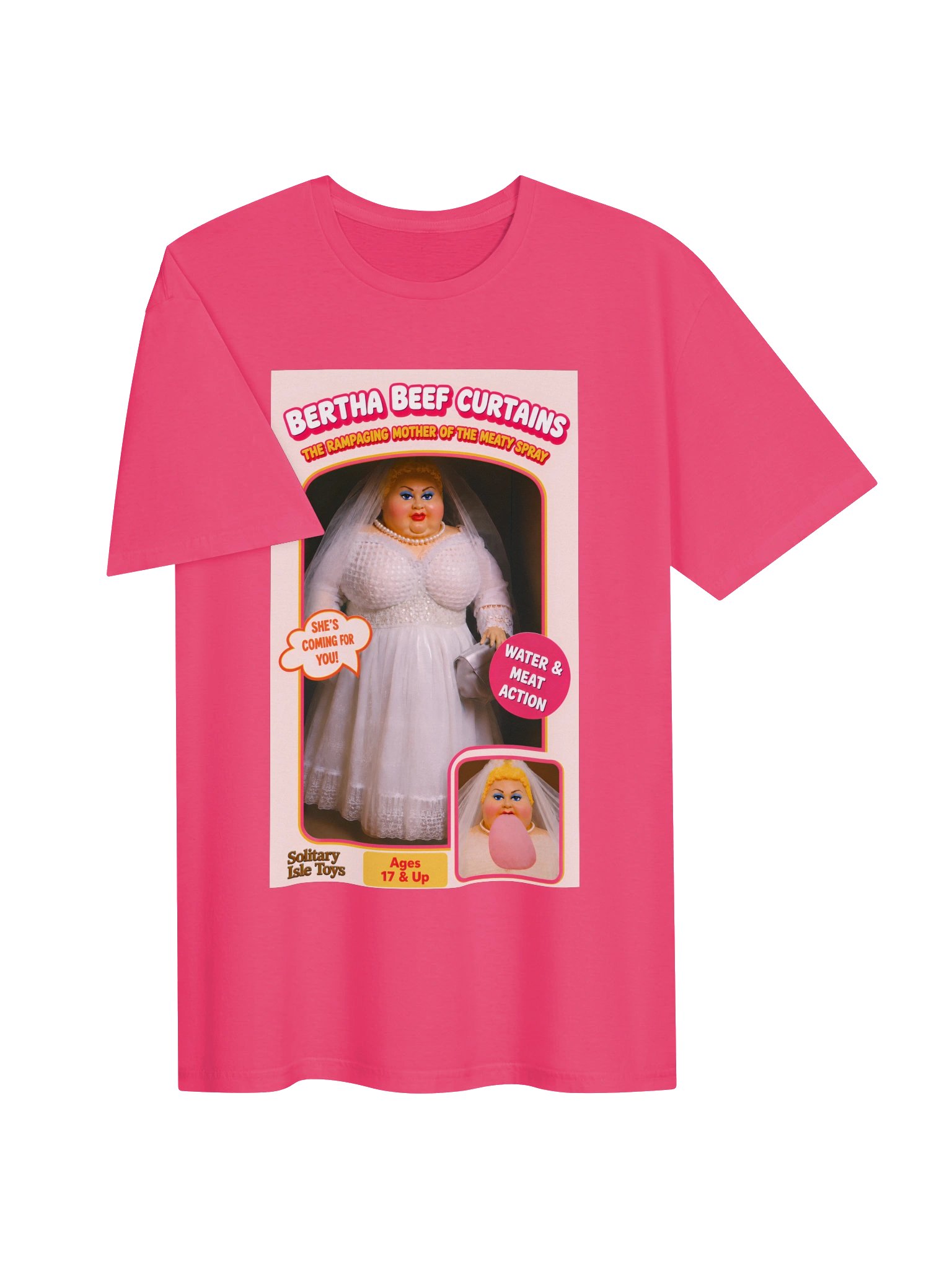 666 Toys | Bertha Beef Curtains | Gildan Unisex Softstyle T-Shirt product image (3)