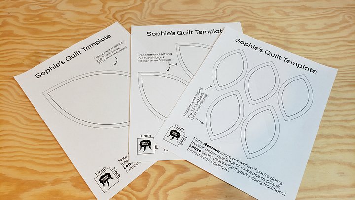 Sophie's Quilt Templates product image (1)