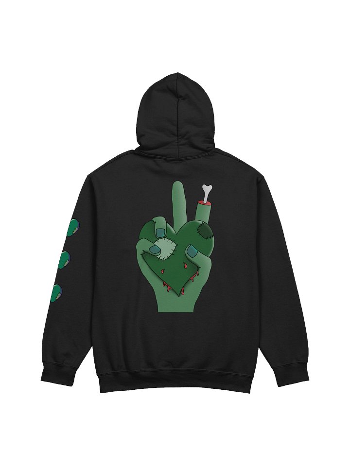 Stitched Heart Gesture Hoodie product image (2)