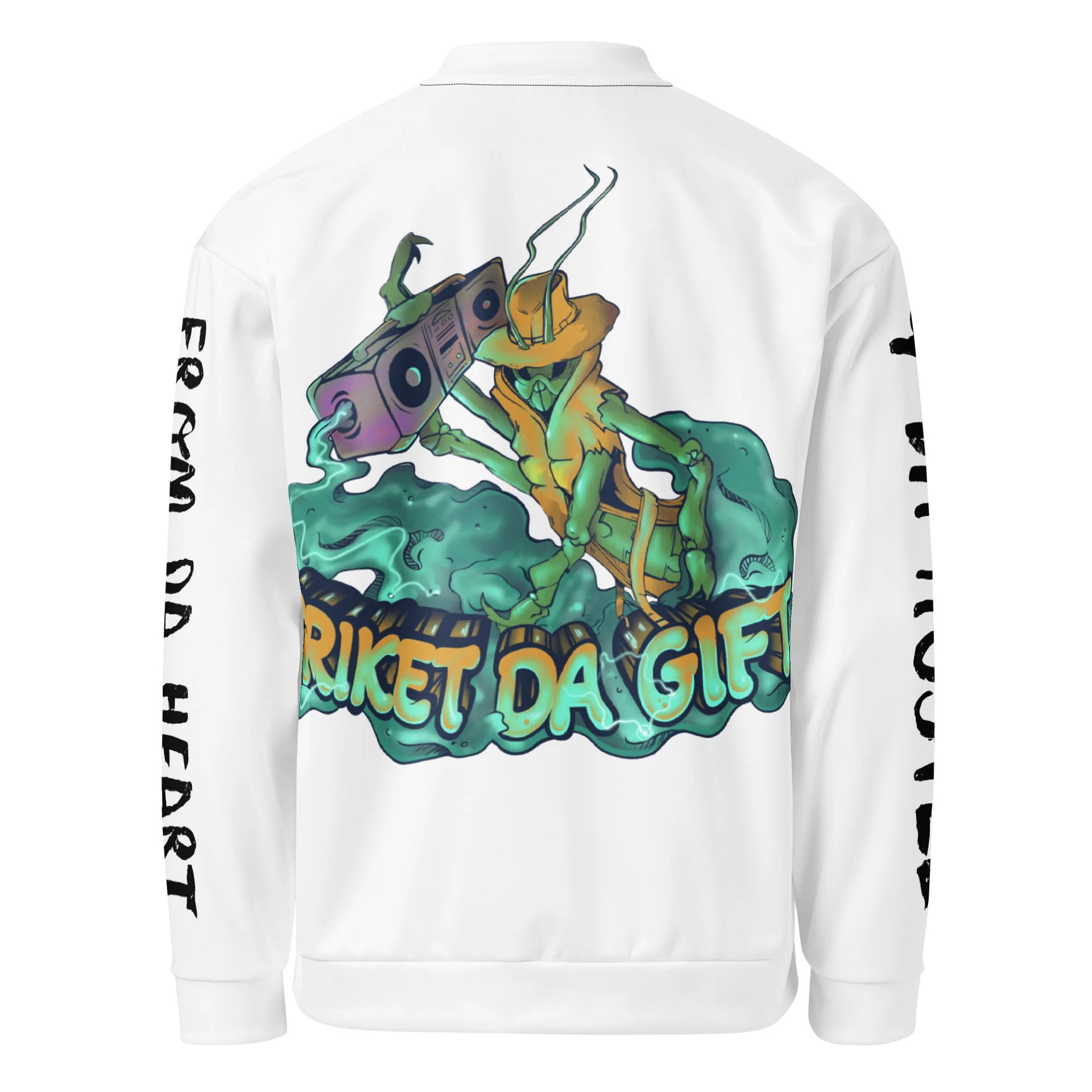 Criket Da Gift Bomber Jacket – From Da Heart, For Da Hustle product image (2)