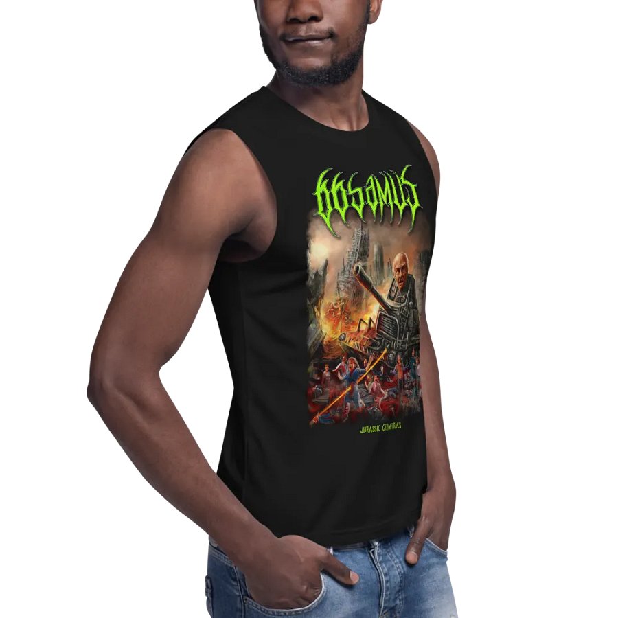 Jurassic Geriatrics muscle tank product image (8)
