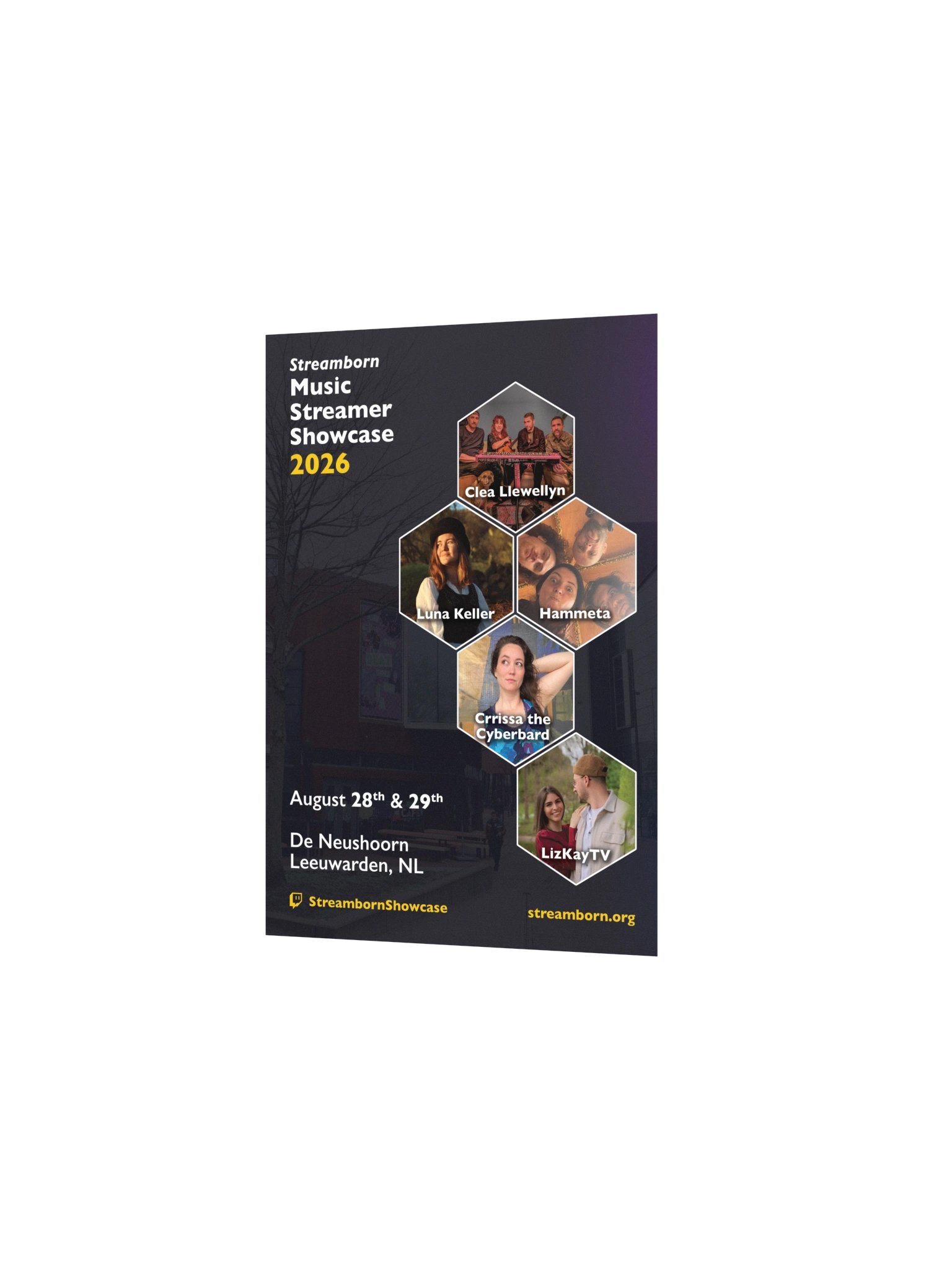 2026 Featured Artists poster product image (2)