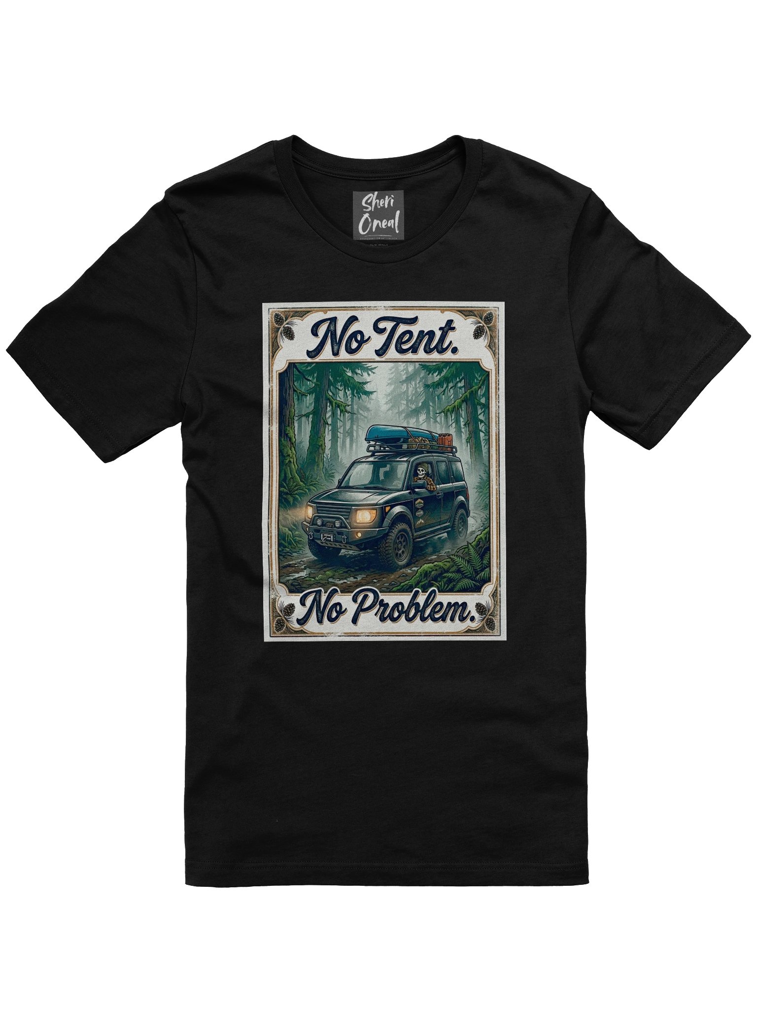 No Tent. No Problem. - V2 Tee product image (4)