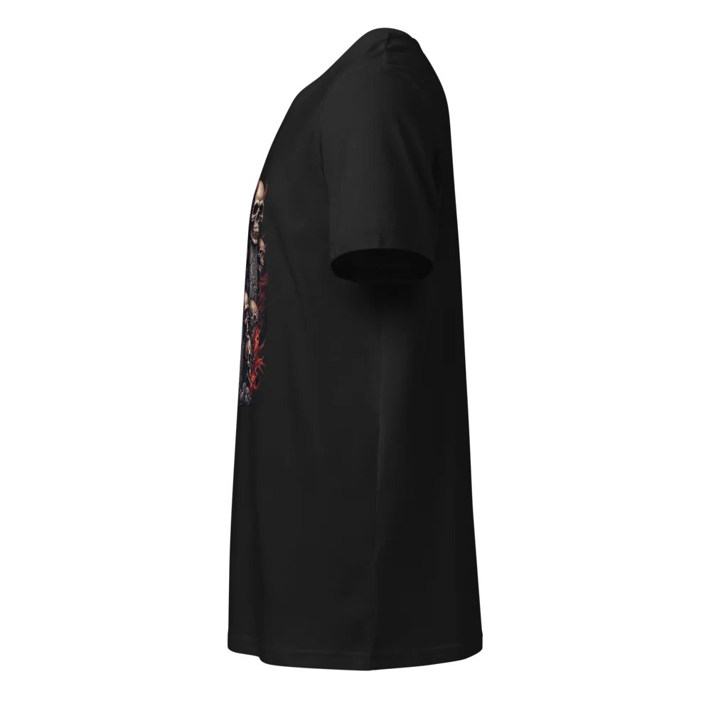 Demonic Skulls Unisex Organic T-Shirt product image (7)