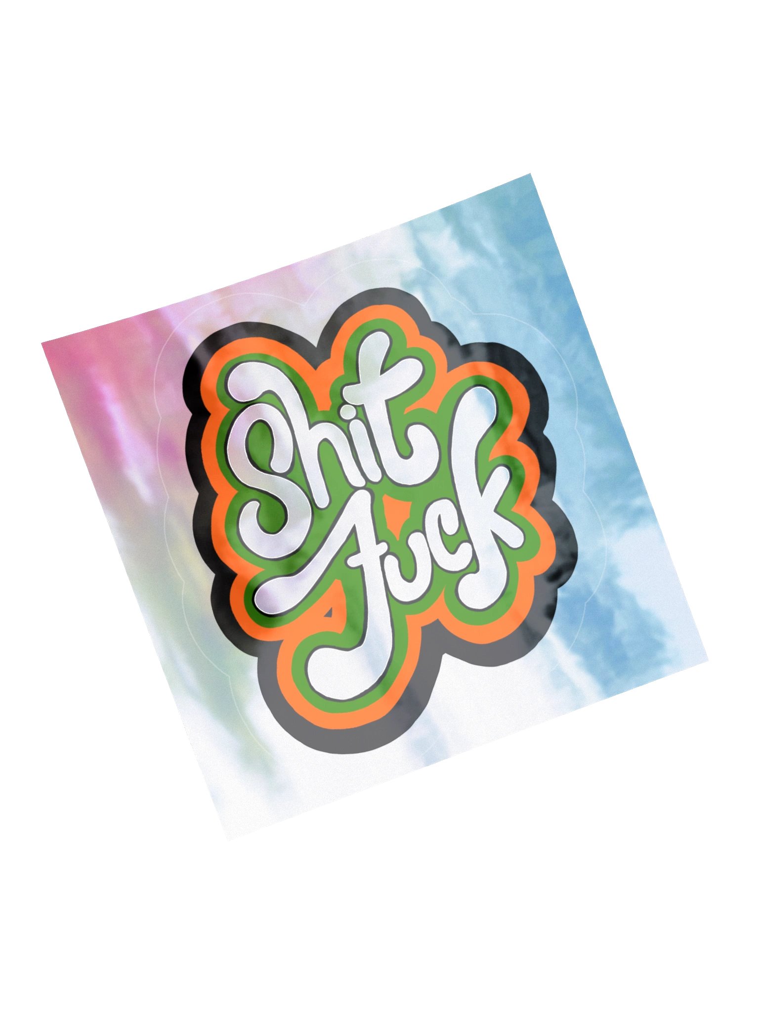 Shit Fuck Holo Sticker product image (14)