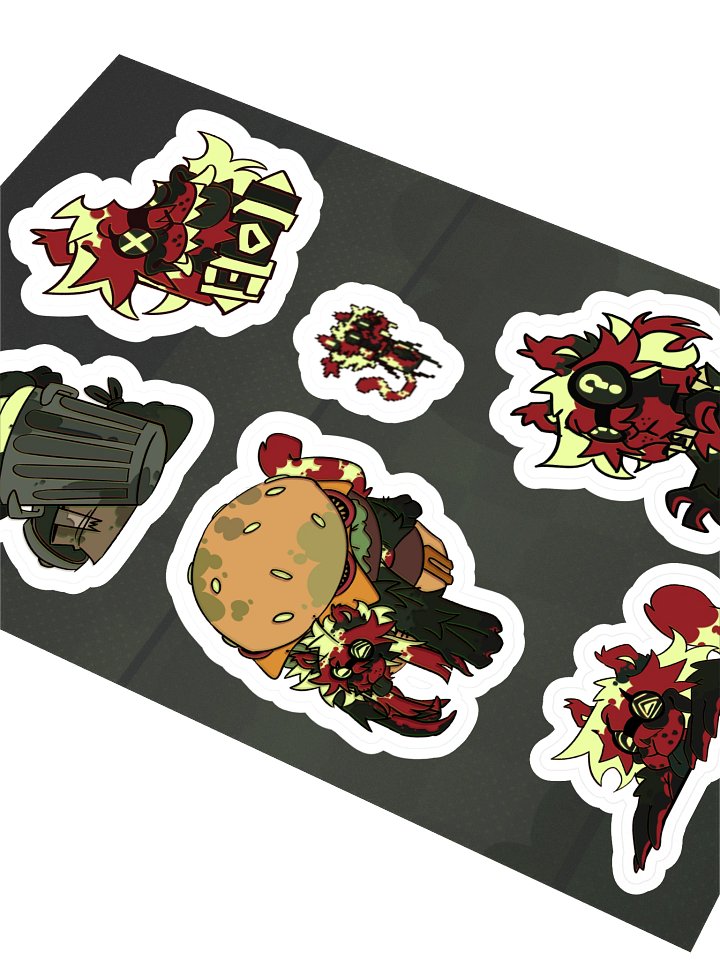 Ramcoon Sticker pack product image (2)