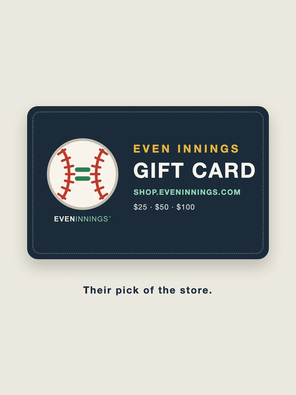 Even Innings Gift Card product image (1)