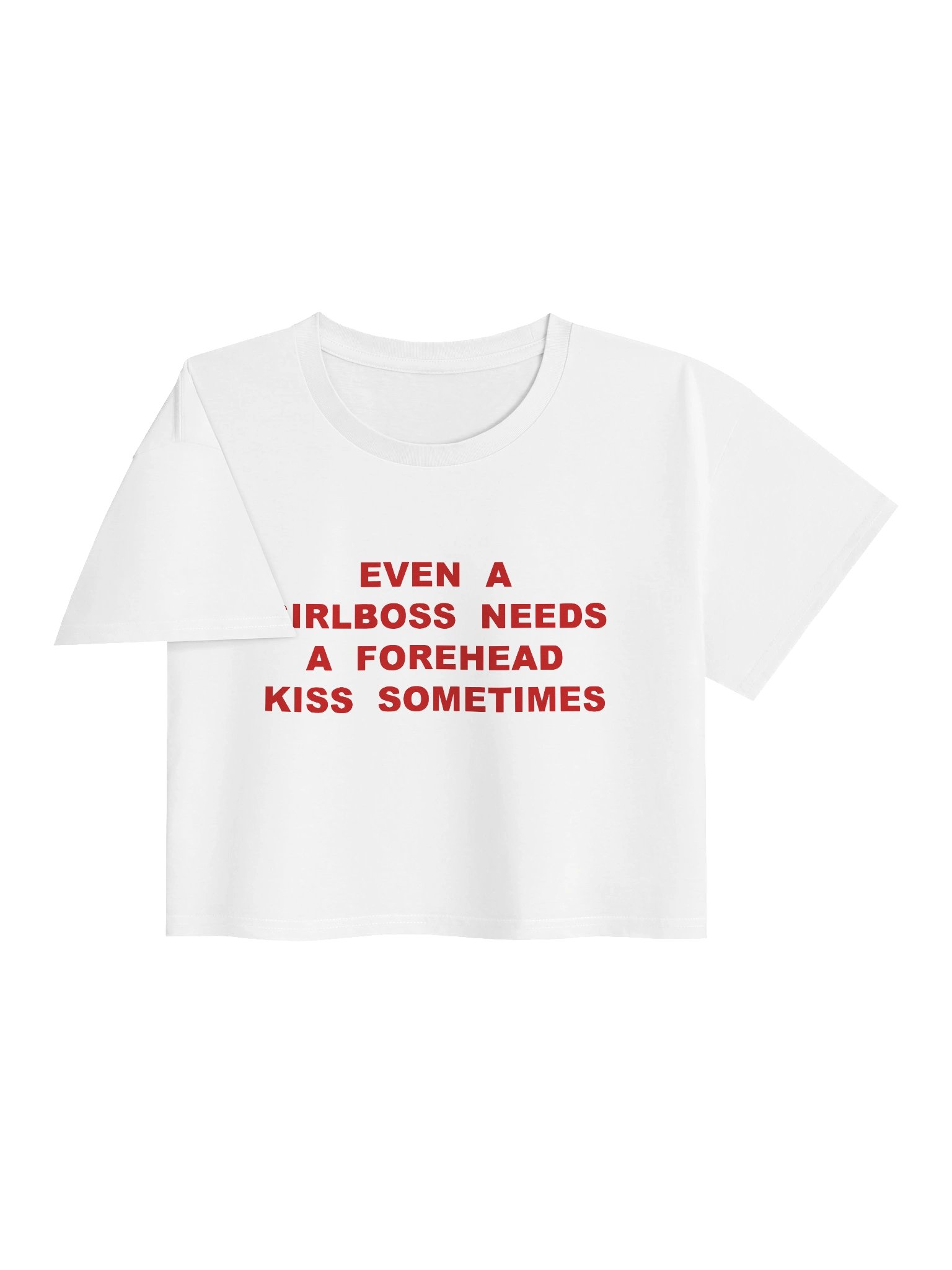 Girlboss Forehead Kiss - Baby Tee product image (15)