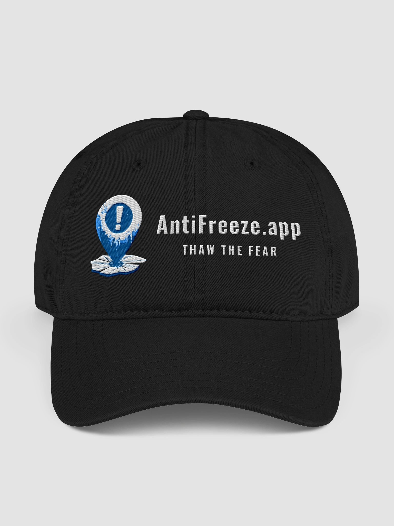 Thaw The Fear - AntiFreeze Garment-Washed Baseball Cap product image (1)