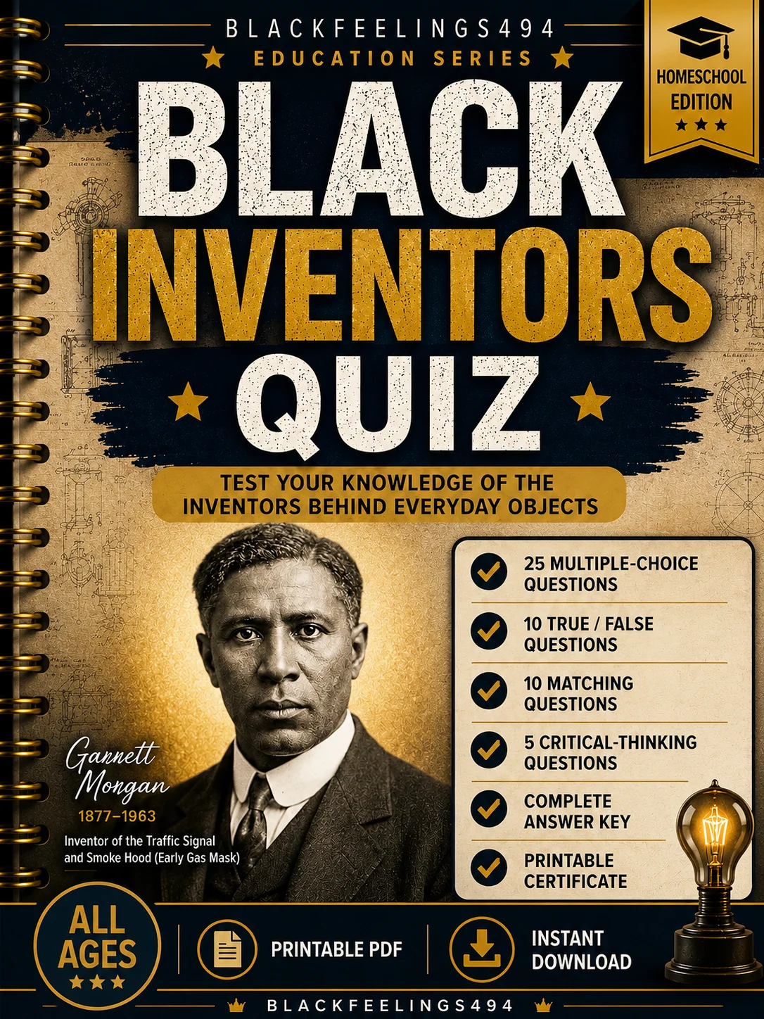 Black Inventors Quiz: Test Your Knowledge of the Inventors Behind Everyday Objects product image (1)