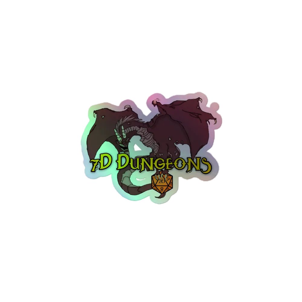Dragon Holographic Sticker product image (1)
