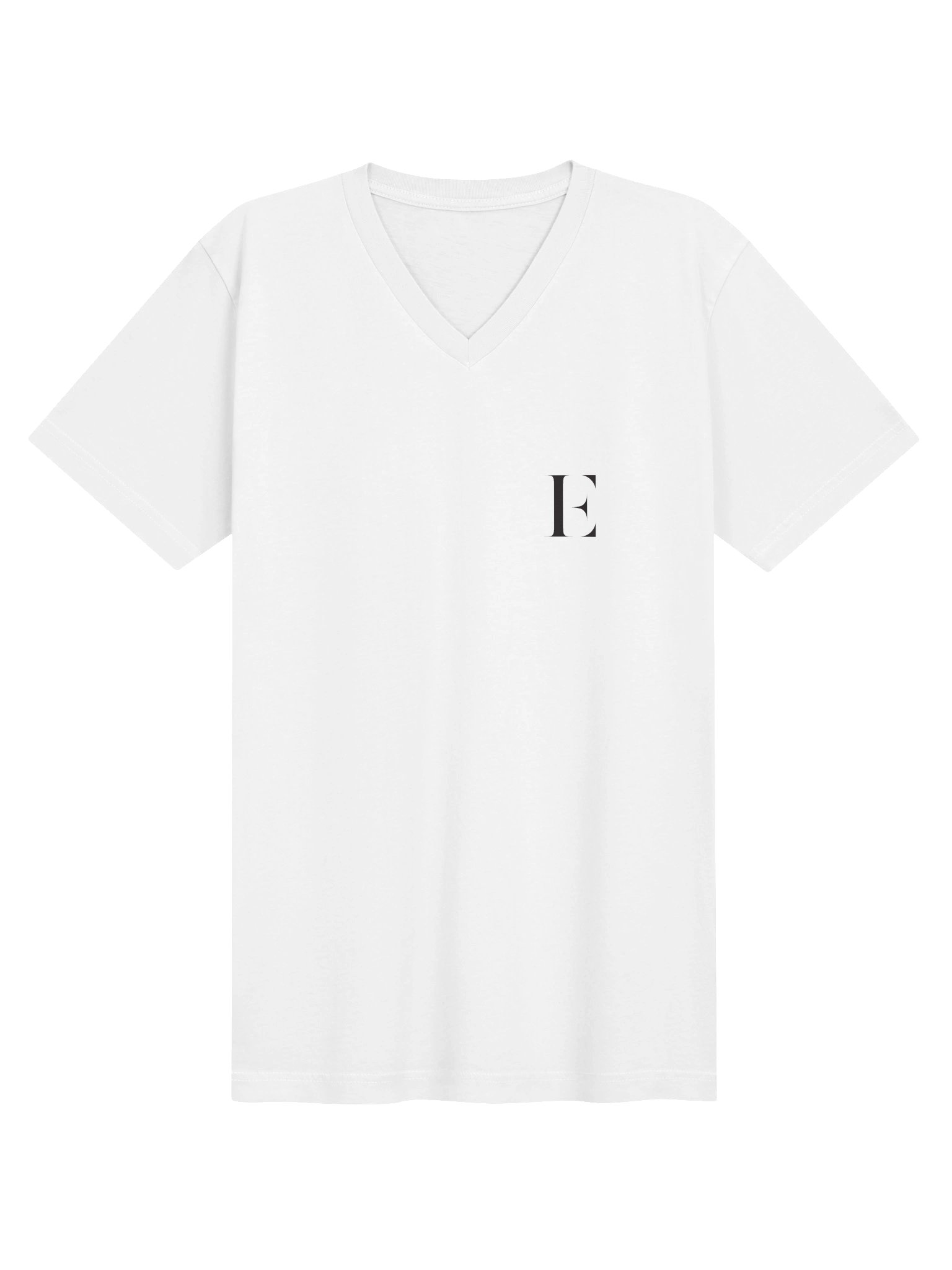 Monogram V-Neck — White product image (1)