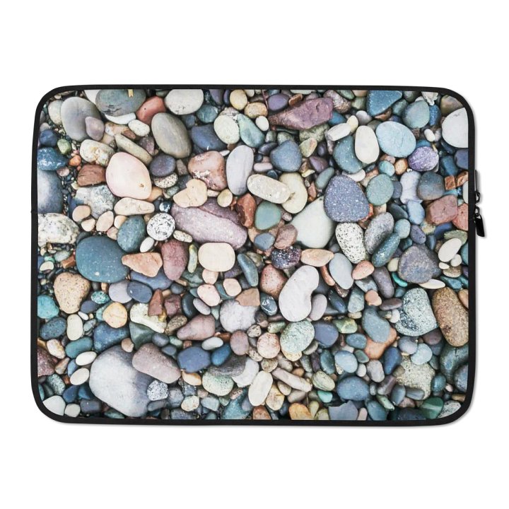 Shimmering Shore Laptop Sleeve - Stylish & Durable Protection for 13" & 15" Laptops product image (2)