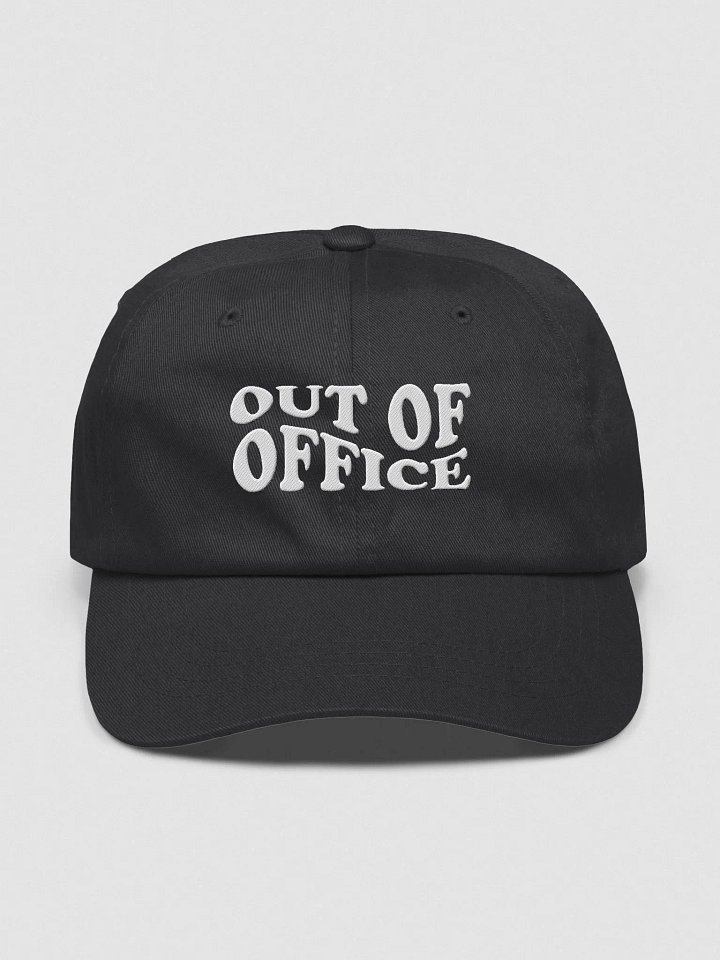 Out of Office Hat (Black and White) product image (1)