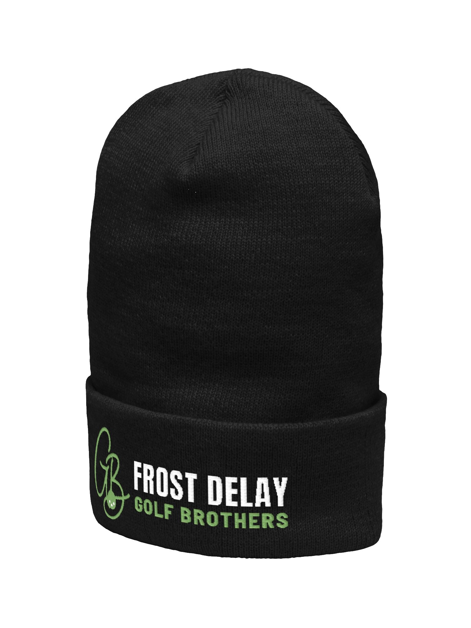 Golf Brothers Frost Delay Beanie – Embroidered Cuffed Golf Beanie, Winter Golf Gift product image (6)