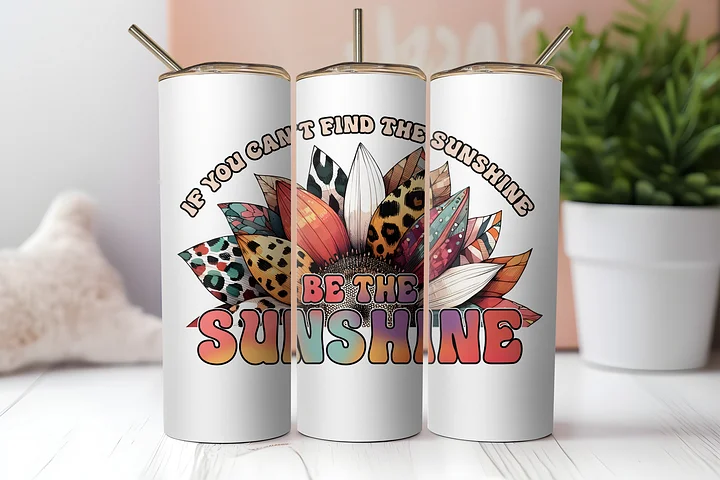 Colorful Leaves: Be the Sunshine Tumbler product image (2)