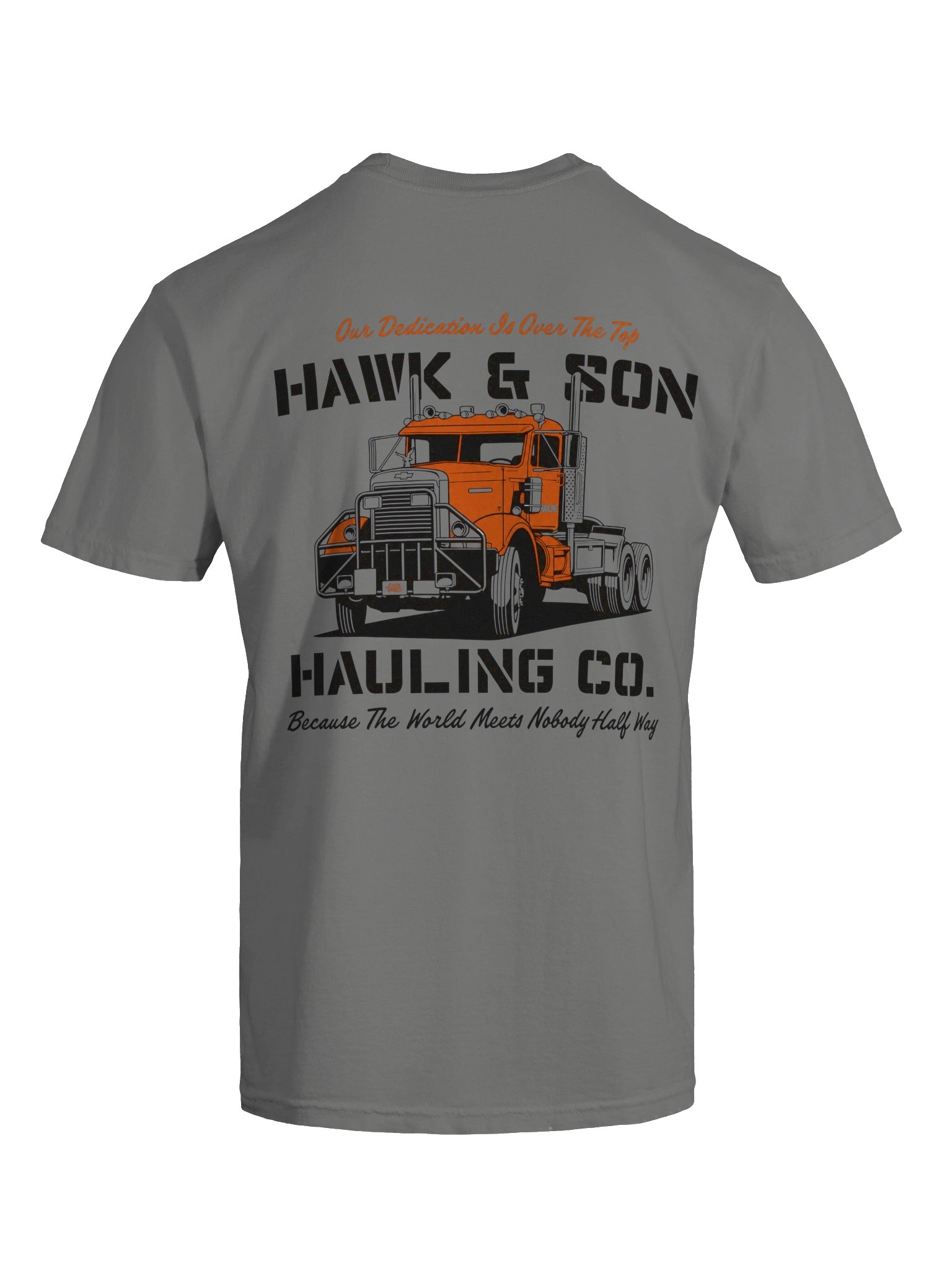 Hawk & Son Hauling Co. Truck Tee (Custom for Bryan) product image (13)