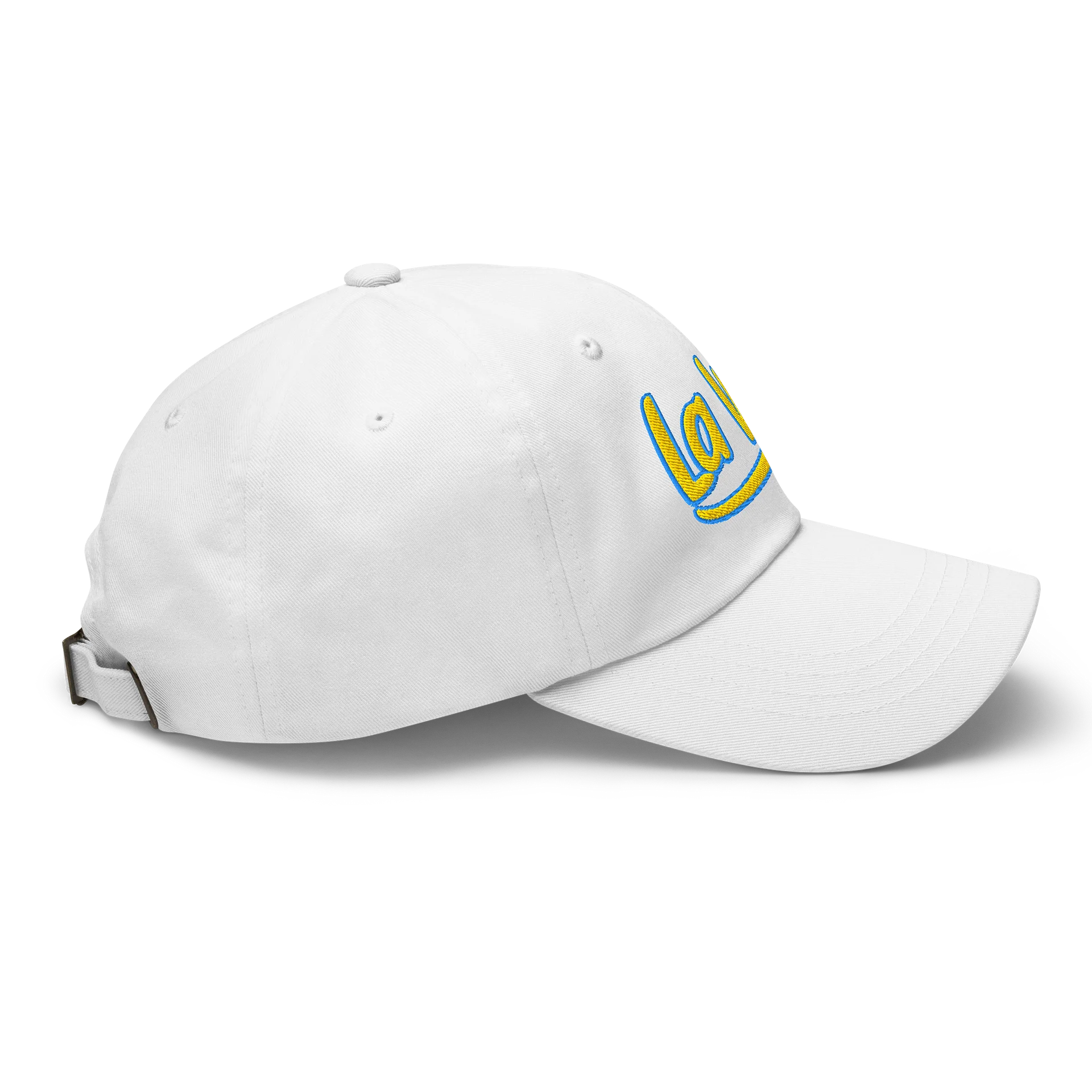 Casquette blanche brodée « La Win » product image (2)