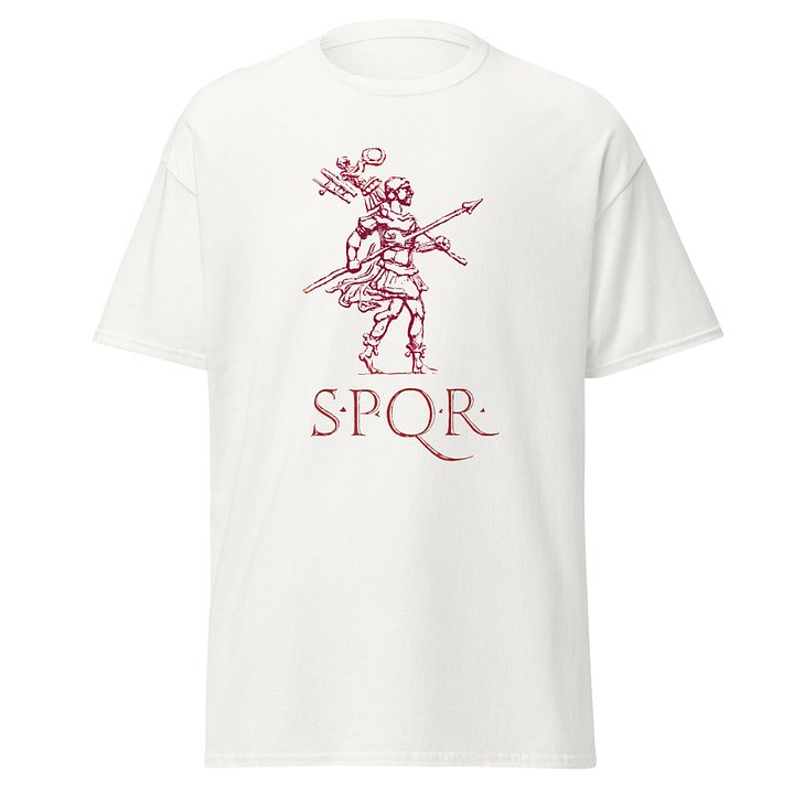 Romulus Ancient Rome's Founder Roman Authentic Art 135 AD, White T-Shirt product image (1)
