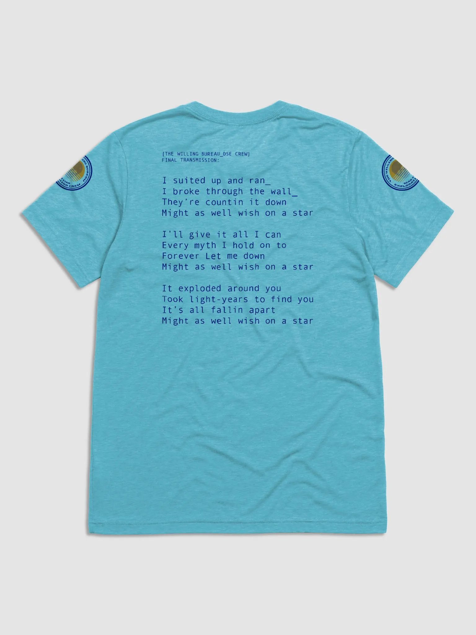 The Willing Bureau Official Dead Star Exploration Crew T-shirt product image (2)