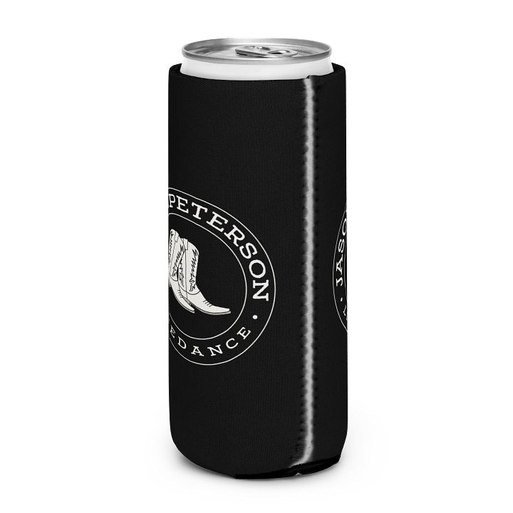 JPLinedance Classic Logo Black Coozie product image (2)