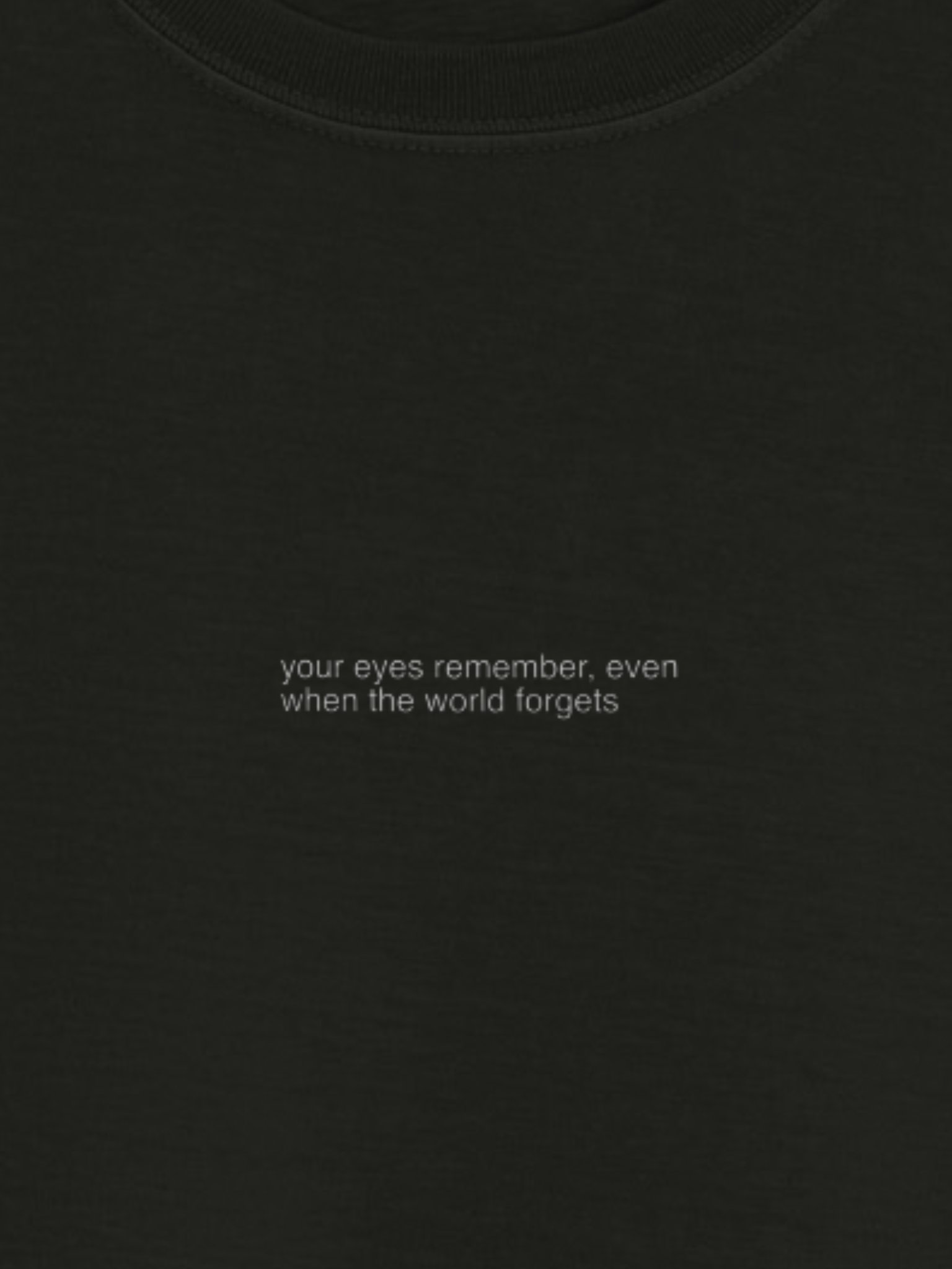 Your eyes remember vintage T product image (3)