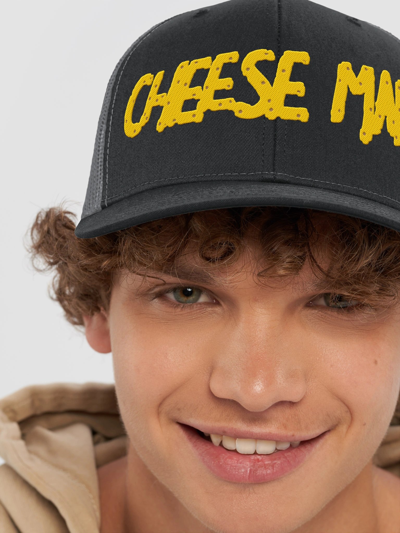 Cheese Man Trucker Hat product image (8)