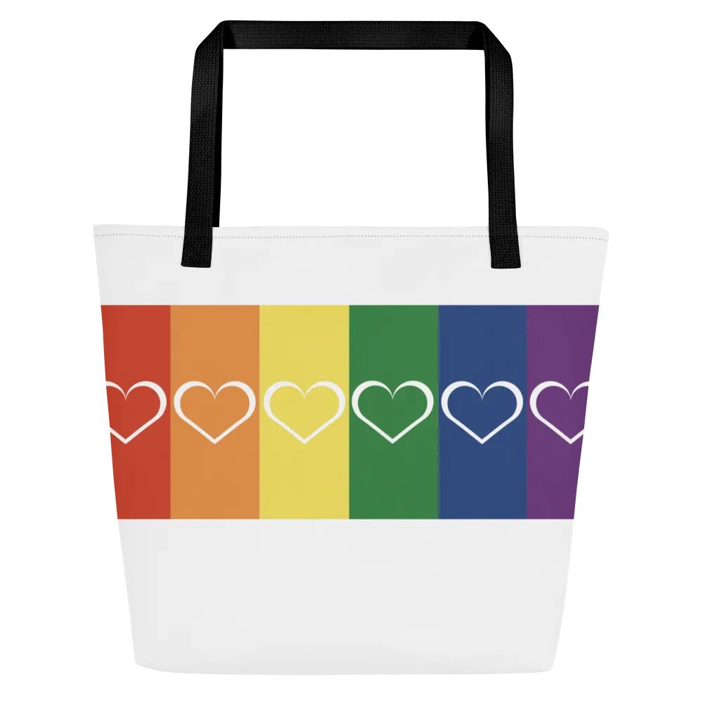 Pride Hearts Tote product image (3)