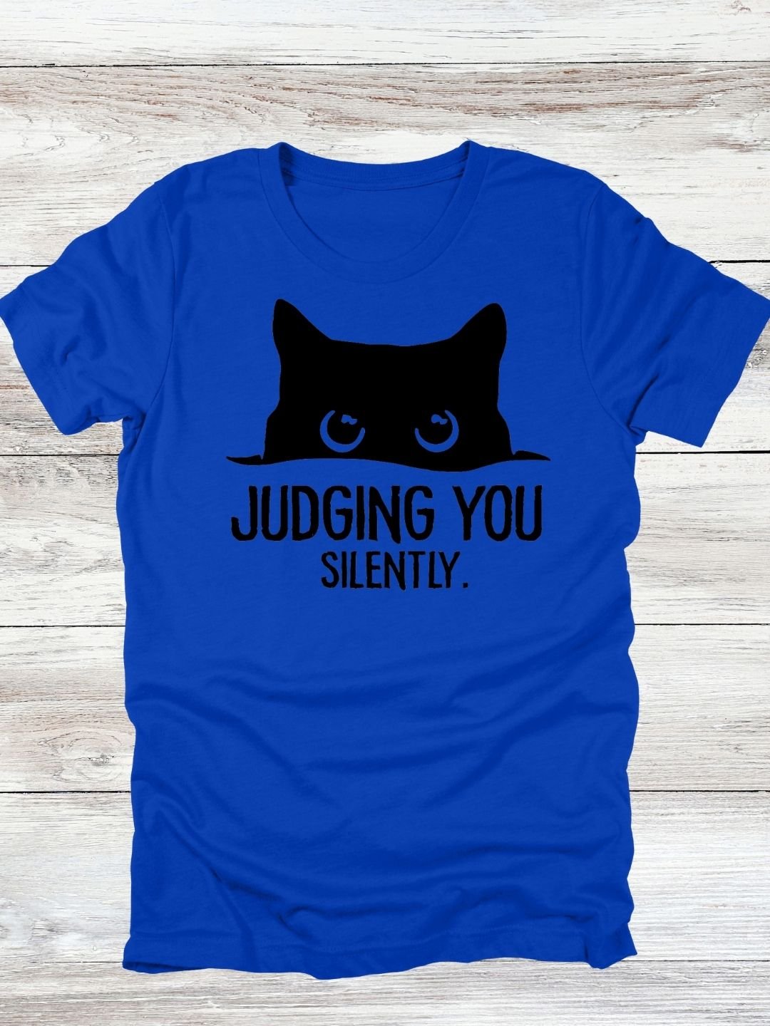 Judging You Silently Cat T-Shirt product image (1)