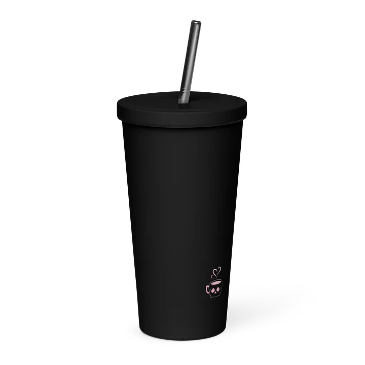 Black Metal cold drink tumbler product image (2)