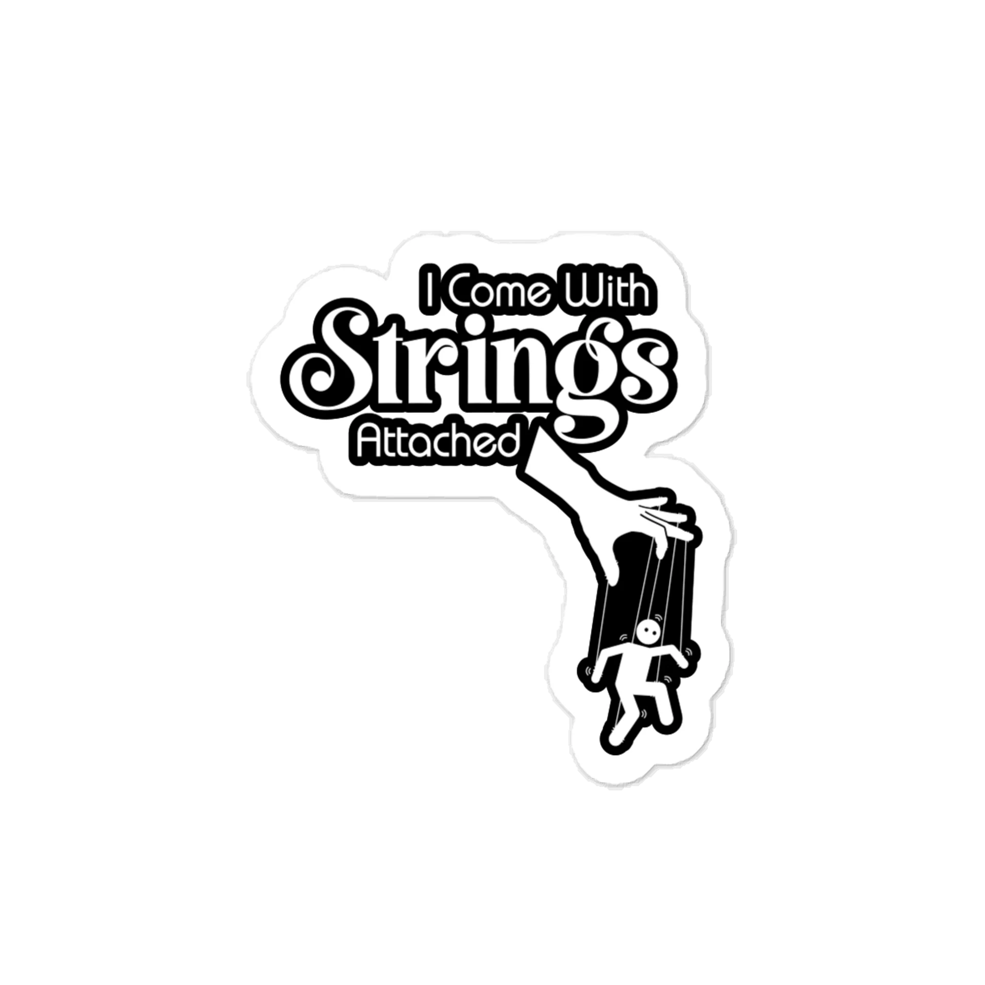 Strings Attached Vinyl Decals product image (1)